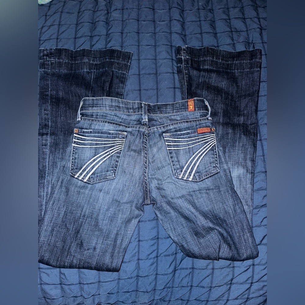 7 For All Mankind Dark Blue Dojos